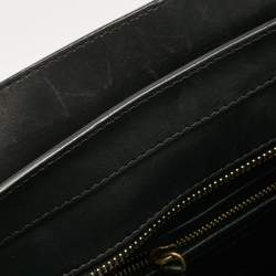 Pre Owned Celine Multicolor Canvas and Leather Mini Luggage Tote