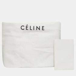 Pre Owned Celine Wool Medium Luggage Bag