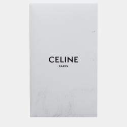 Celine Brown Leather Micro Luggage Tote Bag