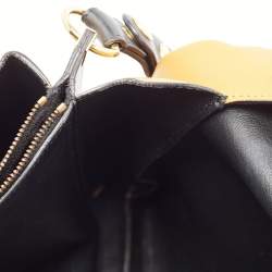 Celine Tan Leather Blade Flap Shoulder Bag