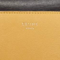 Celine Tan Leather Blade Flap Shoulder Bag