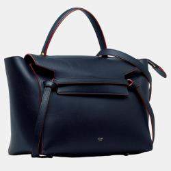 Celine Navy Blue Mini Belt Bag