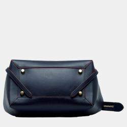 Celine Navy Blue Mini Belt Bag