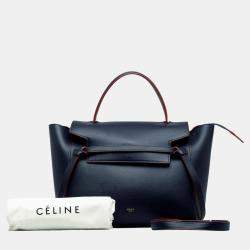 Celine Navy Blue Mini Belt Bag