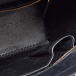 Celine Multicolor Leather and Snakeskin Micro Luggage Tote