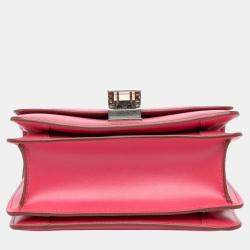 Celine Pink Small Calfskin Classic Box