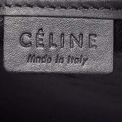 Pre Owned Celine Tricolor Leather Nano Luggage Tote