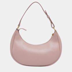 Celine Pink Leather Ava Shoulder Bag