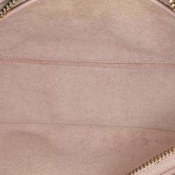 Celine Pink Leather Ava Shoulder Bag