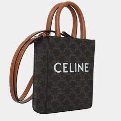 Celine Triomphe Mini Cabas Vertical Bag