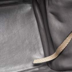 Pre Owned Celine Grey Python Medium Phantom Luggage Tote