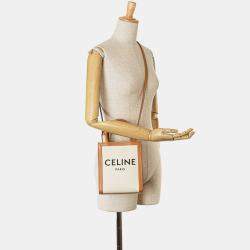 Celine Mini Canvas Vertical Cabas Satchel