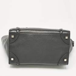 مملوكة مسبقًا Celine Black Leather Mini Luggage Tote