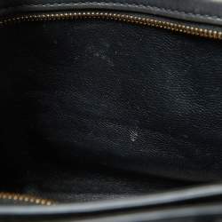 Celine Black Leather Nano Luggage Tote