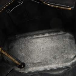 Celine Black Leather Mini Luggage Tote