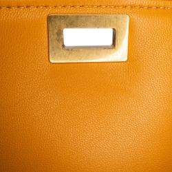 Celine Brown Medium Calfskin Classic Box