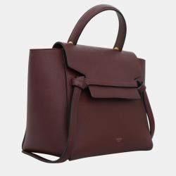Celine Leather Micro Belt Bag