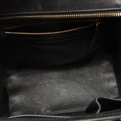 Celine Tri Color Lizard Leather and Suede Micro Luggage Tote