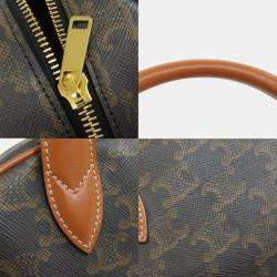 Celine Dark Brown Triomphe Handbag