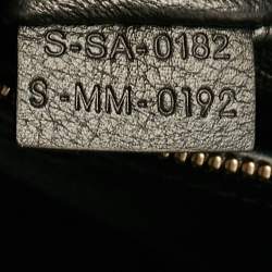 مملوكة مسبقًا Celine Tricolor Leather and Suede Mini Luggage Tote