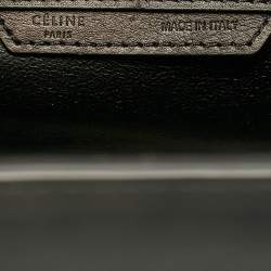 مملوكة مسبقًا Celine Tricolor Leather and Suede Mini Luggage Tote