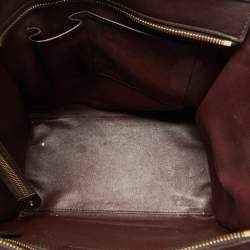 Celine Multicolor Leather Mini Luggage Tote