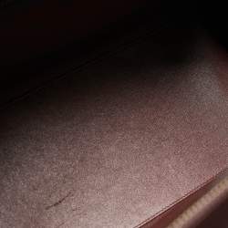 Pre Owned Celine Tricolor Leather Mini Luggage Tote