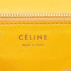 Celine Mustard Python Medium Classic Box Shoulder Bag