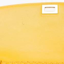 Celine Mustard Python Medium Classic Box Shoulder Bag