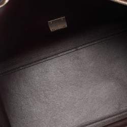 Celine Brown/Black Python and Leather Large Trapeze Top Handle Bag