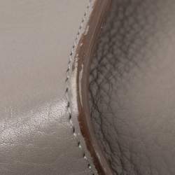 Pre Owned Celine Grey Leather Mini Tie Tote