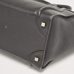 مملوكة مسبقًا Celine Black Leather Mini Luggage Tote