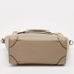 مملوكة مسبقًا Celine Beige Leather Micro Luggage Tote