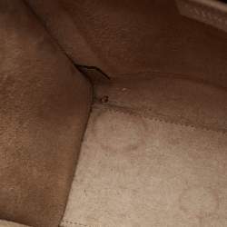 مملوكة مسبقًا Celine Beige Leather Micro Luggage Tote