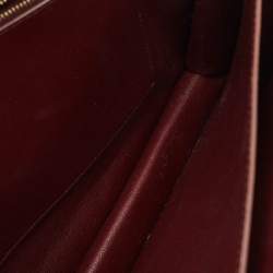 Celine Tricolor Leather and Python Pocket Envelope Shoulder Bag