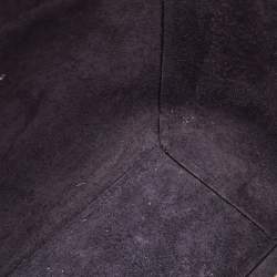 Pre Owned Celine Black Leather Nano Belt Top Handle Bag