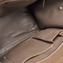 Celine Tricolor Leather Mini Luggage Tote