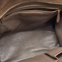Celine Tricolor Leather Mini Luggage Tote