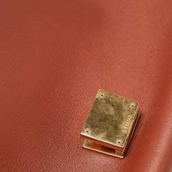 Celine Tricolor Leather Medium Trapeze Top Handle Bag