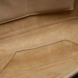 Pre Owned Celine Ivory White Leather Trifold Bag