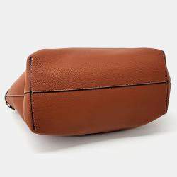 Celine Brown Leather Anais Cuir Triomphe Tote Bag