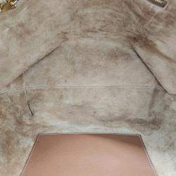 Celine Brown Leather Anais Cuir Triomphe Tote Bag