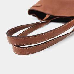Celine Brown Leather Anais Cuir Triomphe Tote Bag
