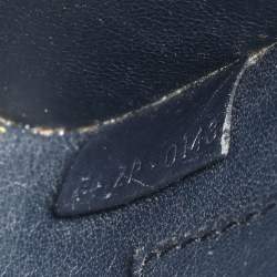 Celine Deep Navy Leather Nano Luggage Tote