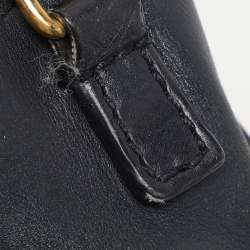 Celine Deep Navy Leather Nano Luggage Tote