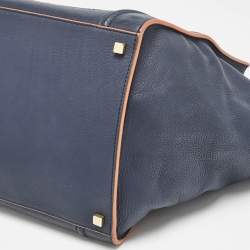 Celine Midnight Blue Leather Medium Phantom Luggage Tote