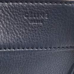 Celine Midnight Blue Leather Medium Phantom Luggage Tote