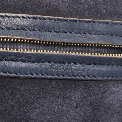Celine Midnight Blue Leather Medium Phantom Luggage Tote