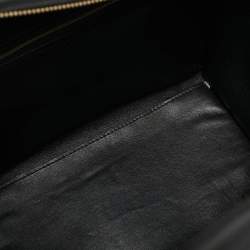 Celine Tricolor Leather and Suede Mini Luggage Tote