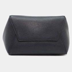 Celine Sangle Bucket Black189303 Leather Size Small